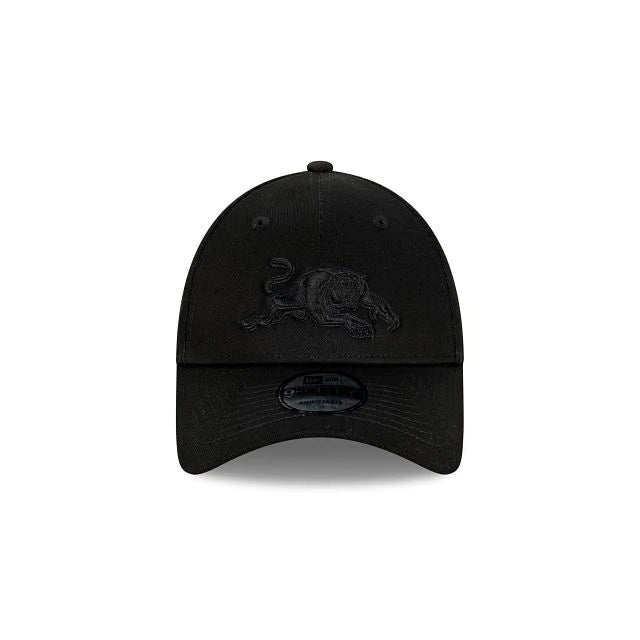 New Era 940 Penrith Panthers Black on Black Snapback Hat - Official NFL Licensed Cap for Men & Women - Perfect for Sports Games, Casual Wear, and Fan Collections