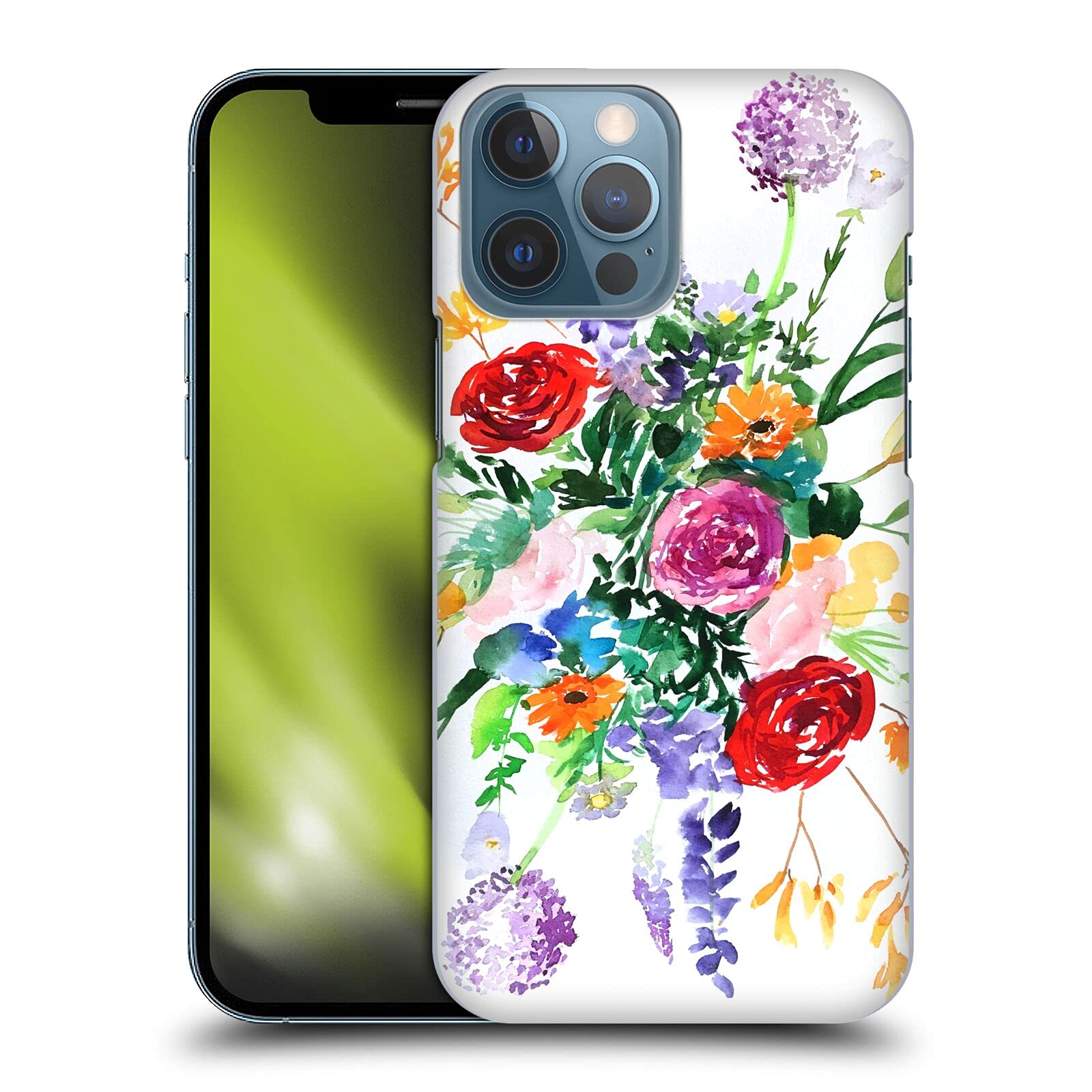 **Officially Licensed Mai Autumn Mandala Floral Garden Hard Back Case for Apple iPhone 13 Pro Max - Durable Protection & Stylish Design for Everyday Use**