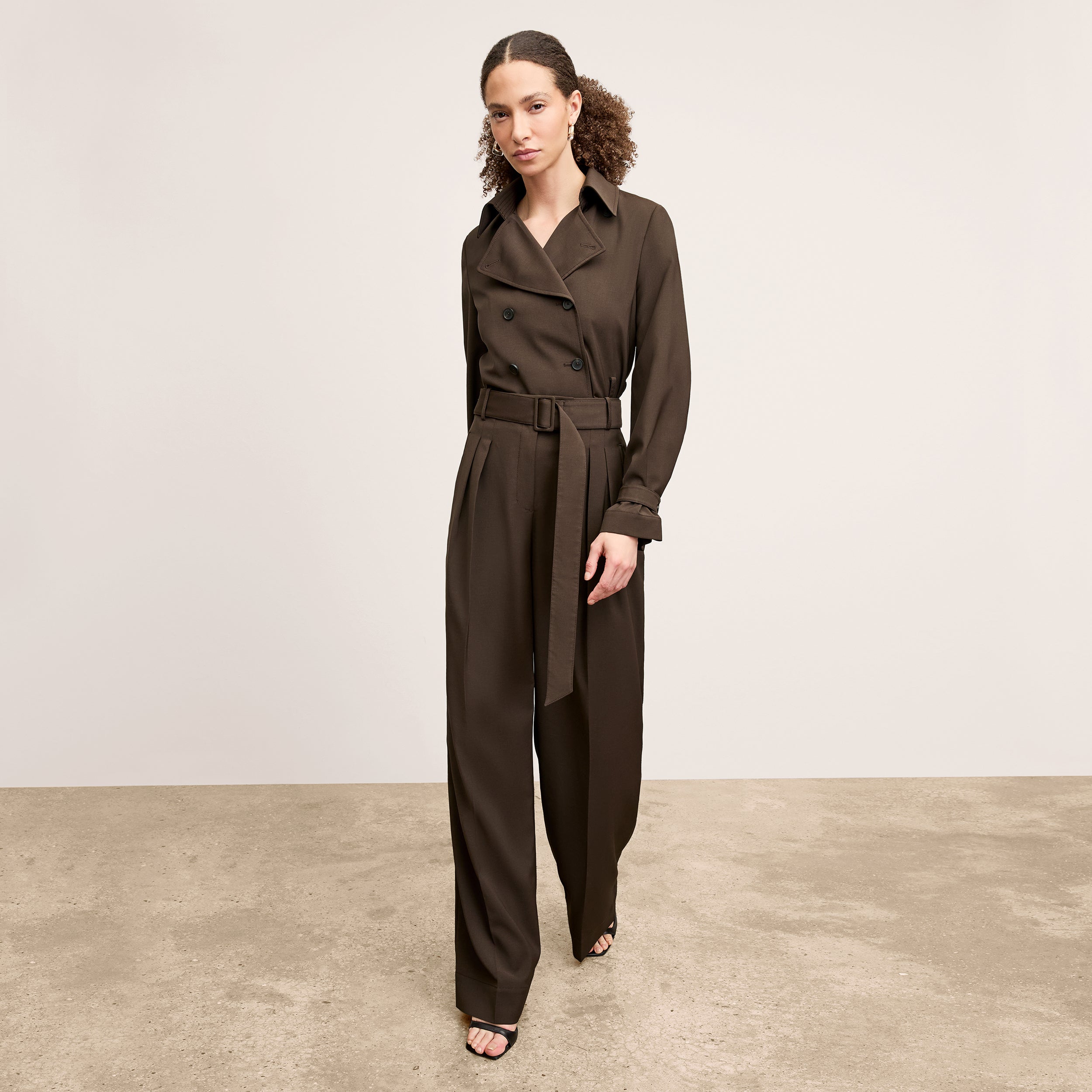 Bia Pleated Women's Trousers - Breathable Air Twill Fabric for Office & Business Casual Wear | Perfect for Work, Travel & Formal Occasions