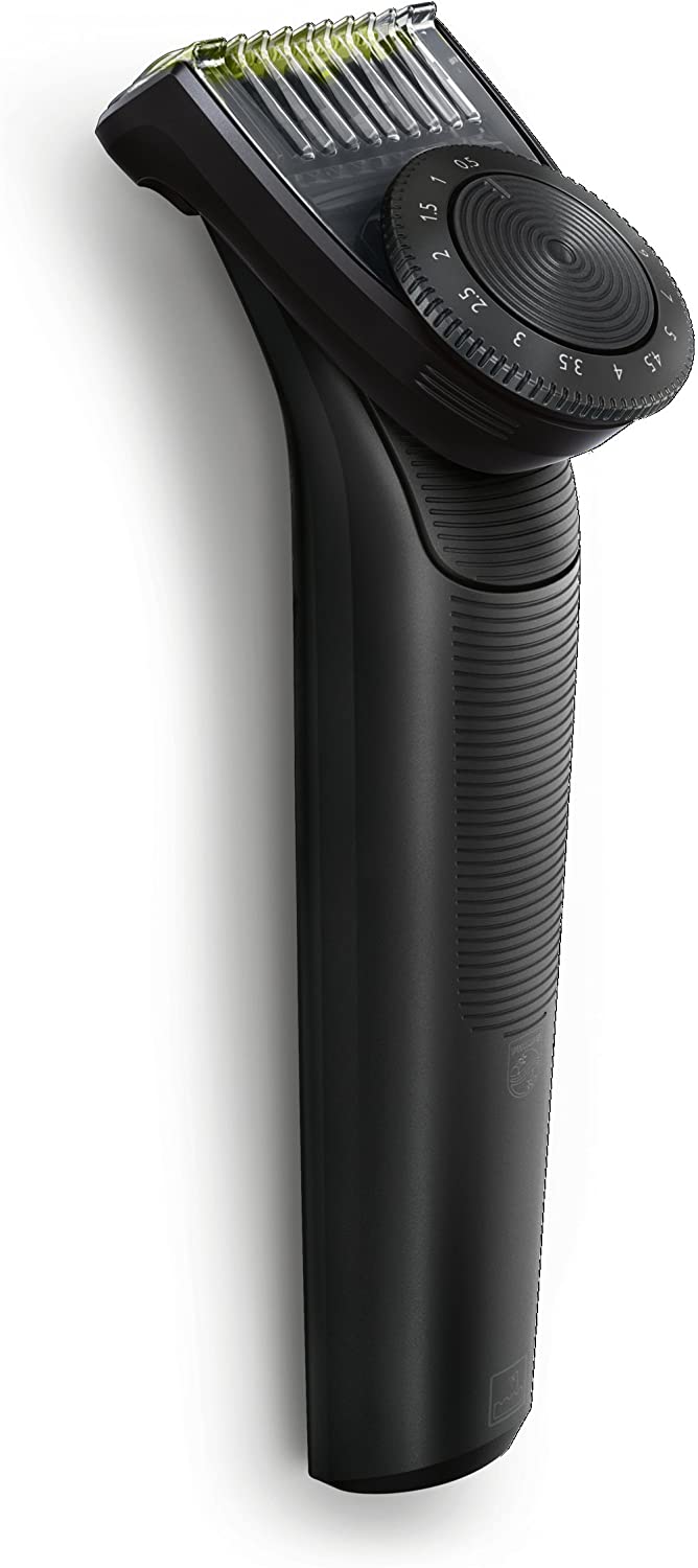PHILIPS OneBlade Pro Hybrid Electric Trimmer & Shaver QP6510/20 - Face, Body & Head Grooming for Men - Wet/Dry Use for Shaving, Trimming & Edging