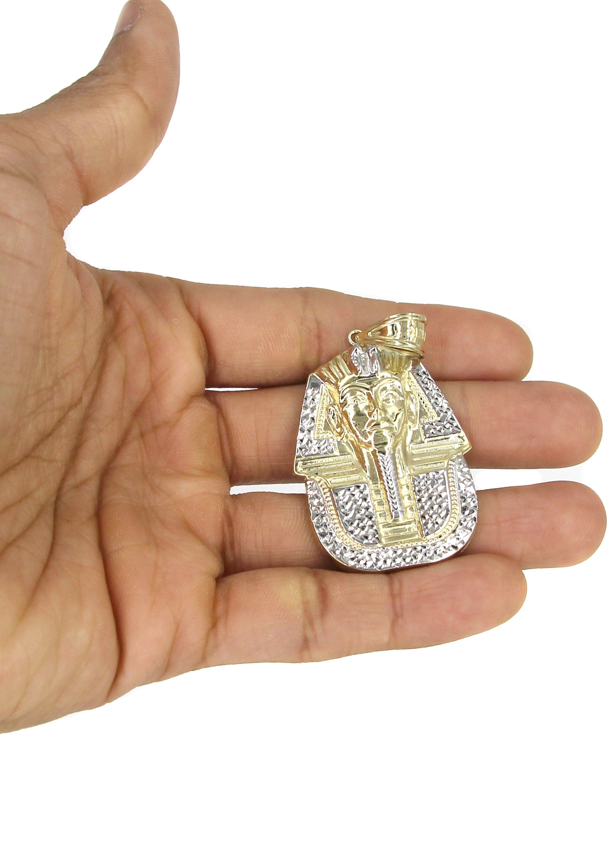 10K Yellow Gold Pharaoh Necklace for Women - 17.4 Grams Egyptian Style Jewelry - Perfect for Gifts, Parties, and Special Occasions