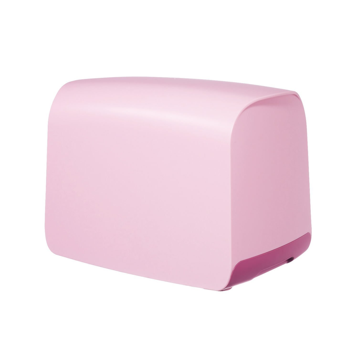 Iseto I-515P Bread Storage Container - Airtight Bread Box for Freshness, BPA-Free Plastic Bread Keeper with Lid, Pink Kitchen Organizer for Countertop - Perfect for Bread, Buns, Pastries & Baked Goods Storage
