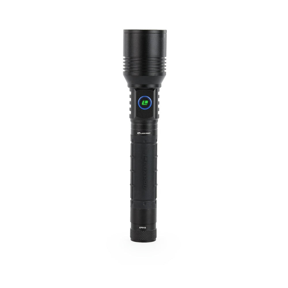 2500 Lumen Rechargeable LED Flashlight with Power Bank - Bright Camping, Hiking, Emergency Light & Portable Charger for Outdoor Adventures