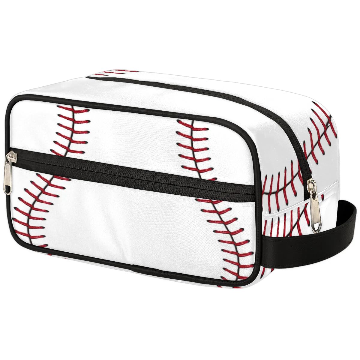 Waterproof Hanging Toiletry Bag for Men & Boys - Baseball Design Travel Cosmetic Organizer, TSA Approved Dopp Kit for Shaving & Makeup | Perfect for Gym, Camping, Business Trips & Bathroom Storage