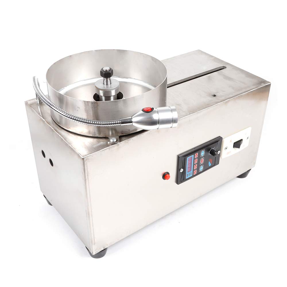 Professional Gem Faceting Machine for Lapidary & Jewelry Making - Adjustable Angle Grinder with Manipulator Handle - Perfect for Gem Cutting, Polishing & DIY Jewelry Crafting