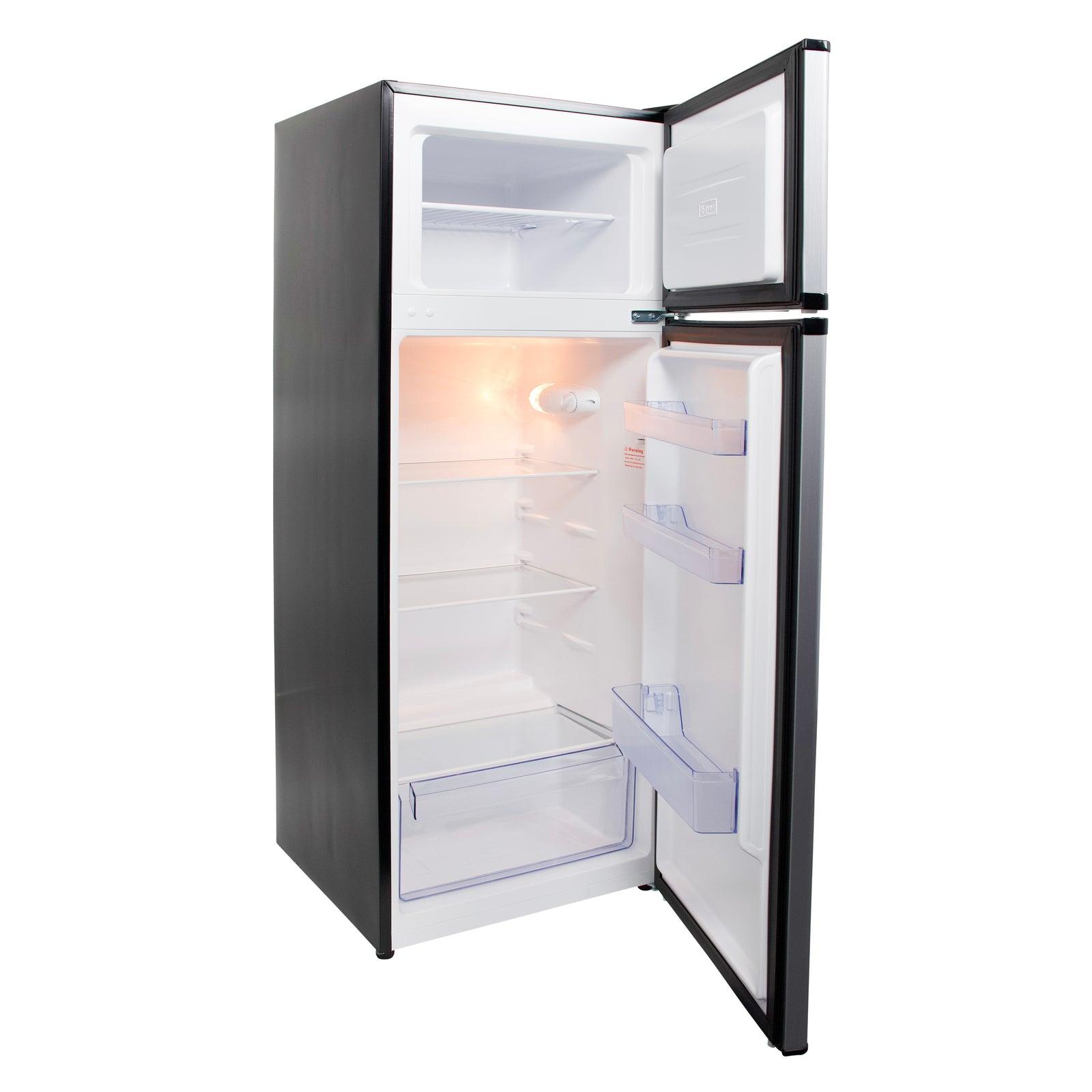 Avanti RA733B3S 7.3 Cu. Ft. Compact Refrigerator - Energy Efficient Apartment Fridge with Freezer for Small Spaces, Dorms & Studio Kitchens