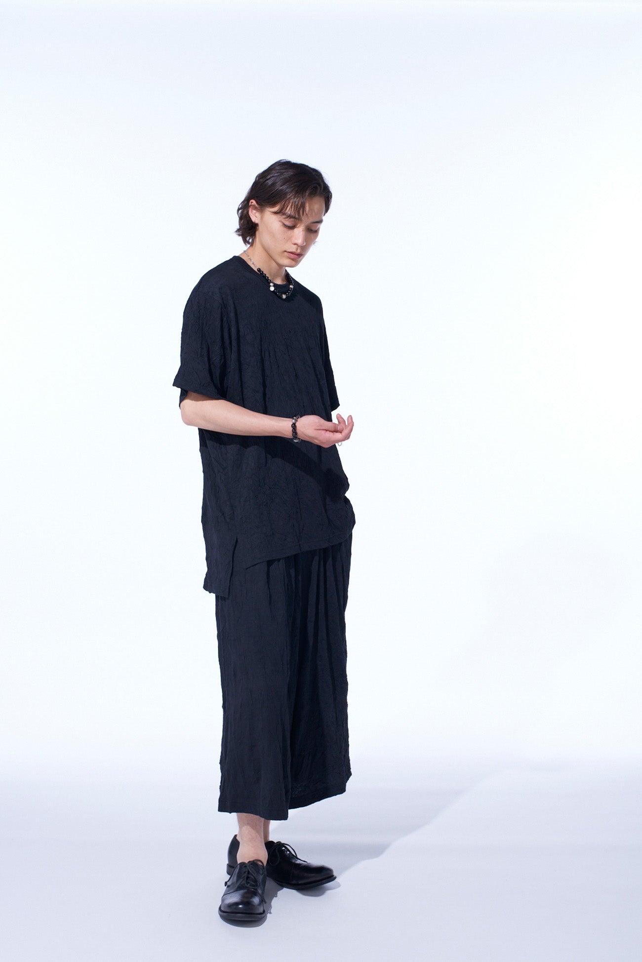 Stylish CATCH WASHER FINISH JERSEY CULOTTE PANTS for Women - Comfortable High Waist Wide Leg Lounge Pants for Casual Wear, Office & Travel