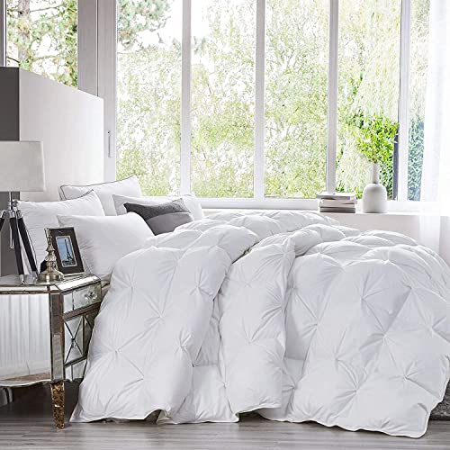 Pinch Pleat Ruffled - White