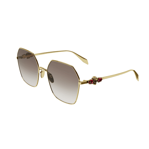 Alexander McQueen AM0325S 002 Sunglasses - Luxury Designer Shades for Men & Women | Perfect for Outdoor Activities, Beach & Fashion Events