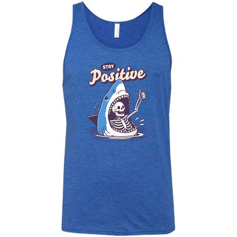 Stay Positive Motivational T-Shirt - Unisex Cotton Tee for Men & Women - Perfect for Workouts, Casual Wear & Inspirational Gifts