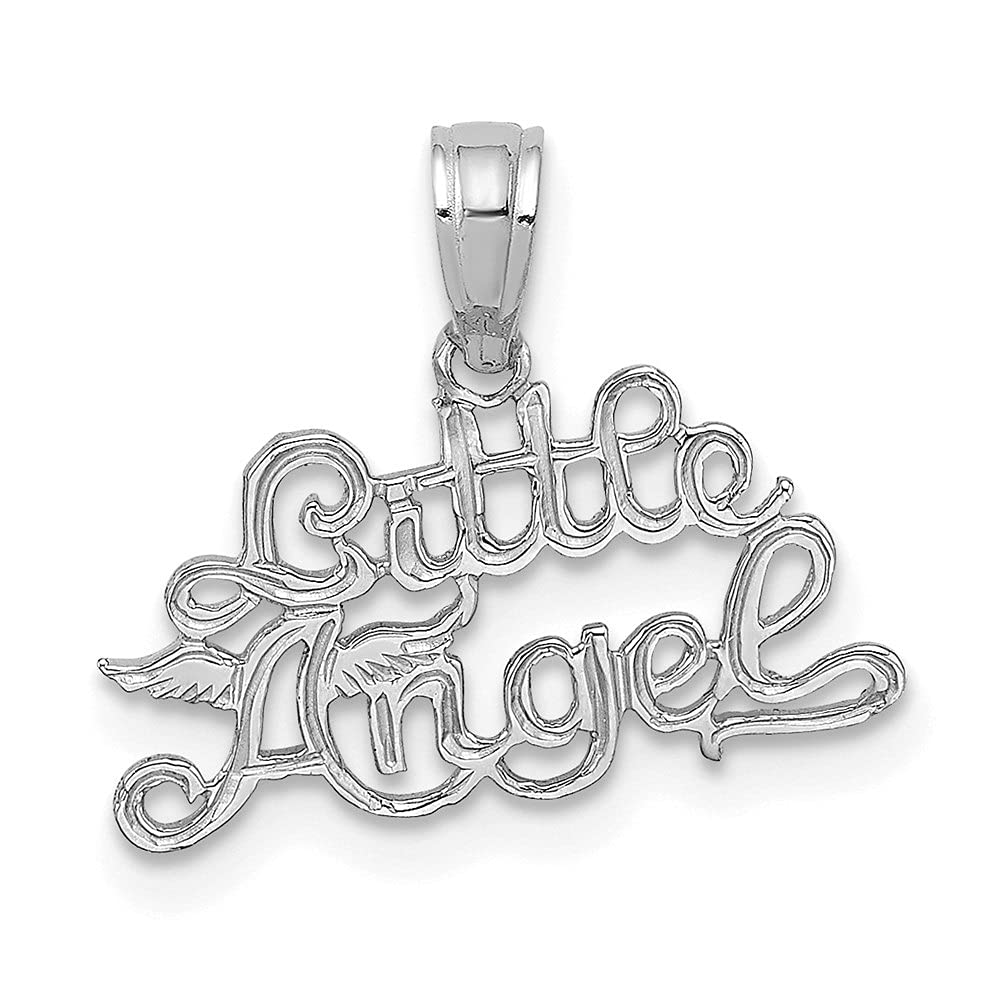 14K Gold Little Angel Pendant Necklace - Elegant Mother's Day Gift for Women - Perfect for Birthday, Anniversary, Baptism & Special Occasions