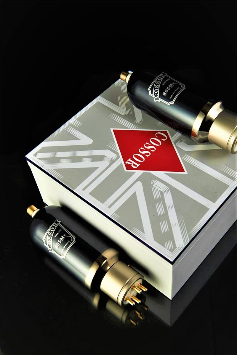 Premium Matched Pair Psvane Cossor 805M Vacuum Tubes (805/805A) for Audiophile Tube Amplifiers & Hi-Fi Audio Systems - Perfect for Vintage Audio Restoration and High-End Sound Equipment Upgrades