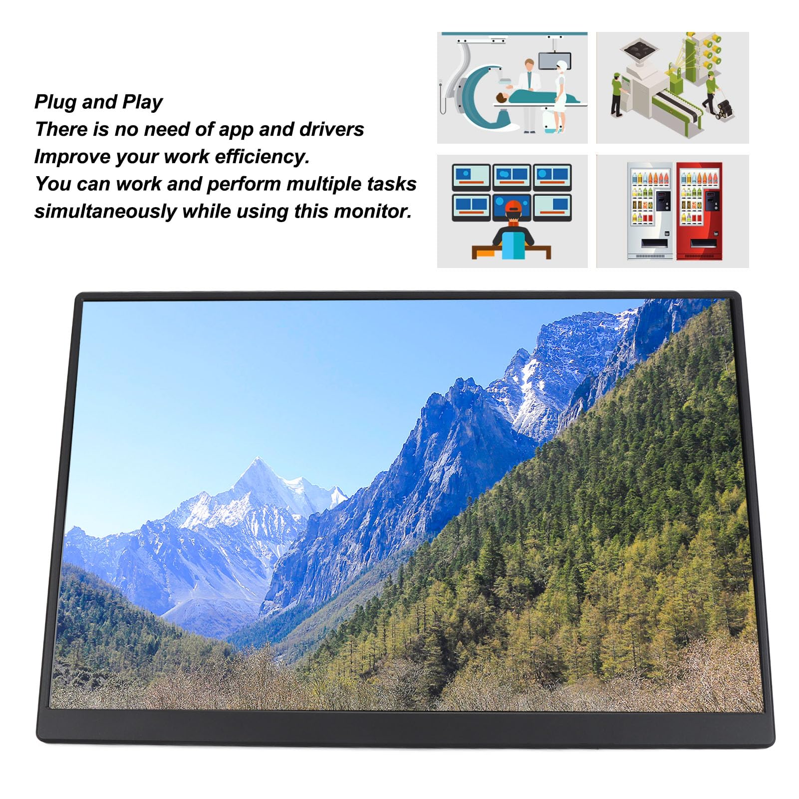 Portable Touchscreen Monitor 16