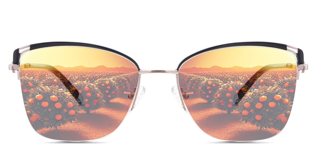 Phoebe Women's Prescription Tinted Glasses - Stylish & UV Protection for Everyday Wear, Reading, and Outdoor Activities