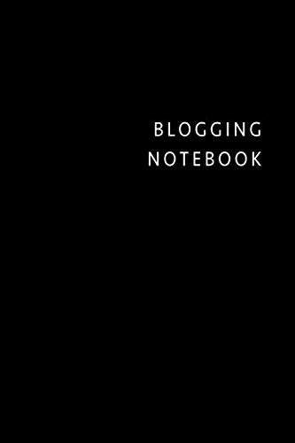 Premium Black Blogging Notebook - Simple College Ruled Composition Journal for Writing, Notes & Blogging Practice | Perfect Gift for Men, Women, Boys & Girls | Ideal for Students, Writers & Content Creators | Use for Journaling, Blog Planning & Creative Writing