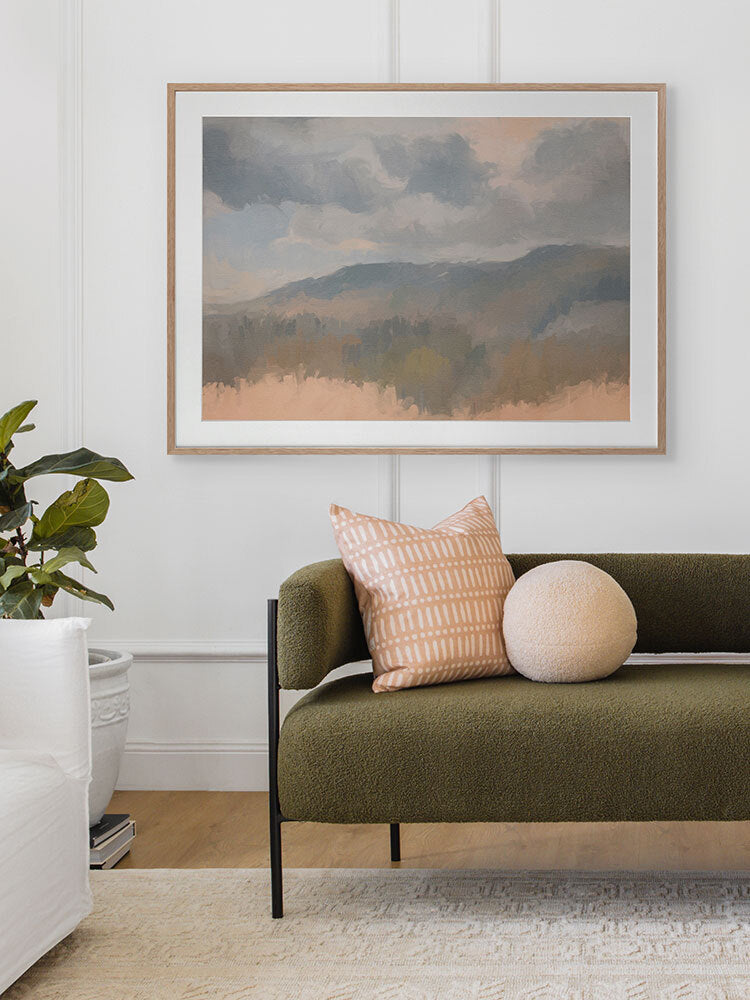 Dusk Framed Art Print - Stunning Sunset Landscape Wall Decor for Living Room, Bedroom & Office - Perfect Home & Gift Idea