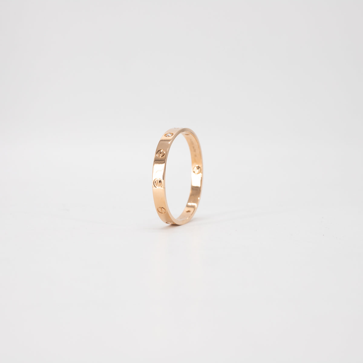 Cartier Love Bangle with 4 Diamonds in 18K Pink Gold - Luxury Diamond Bracelet for Women, Perfect for Anniversaries, Weddings & Special Occasions