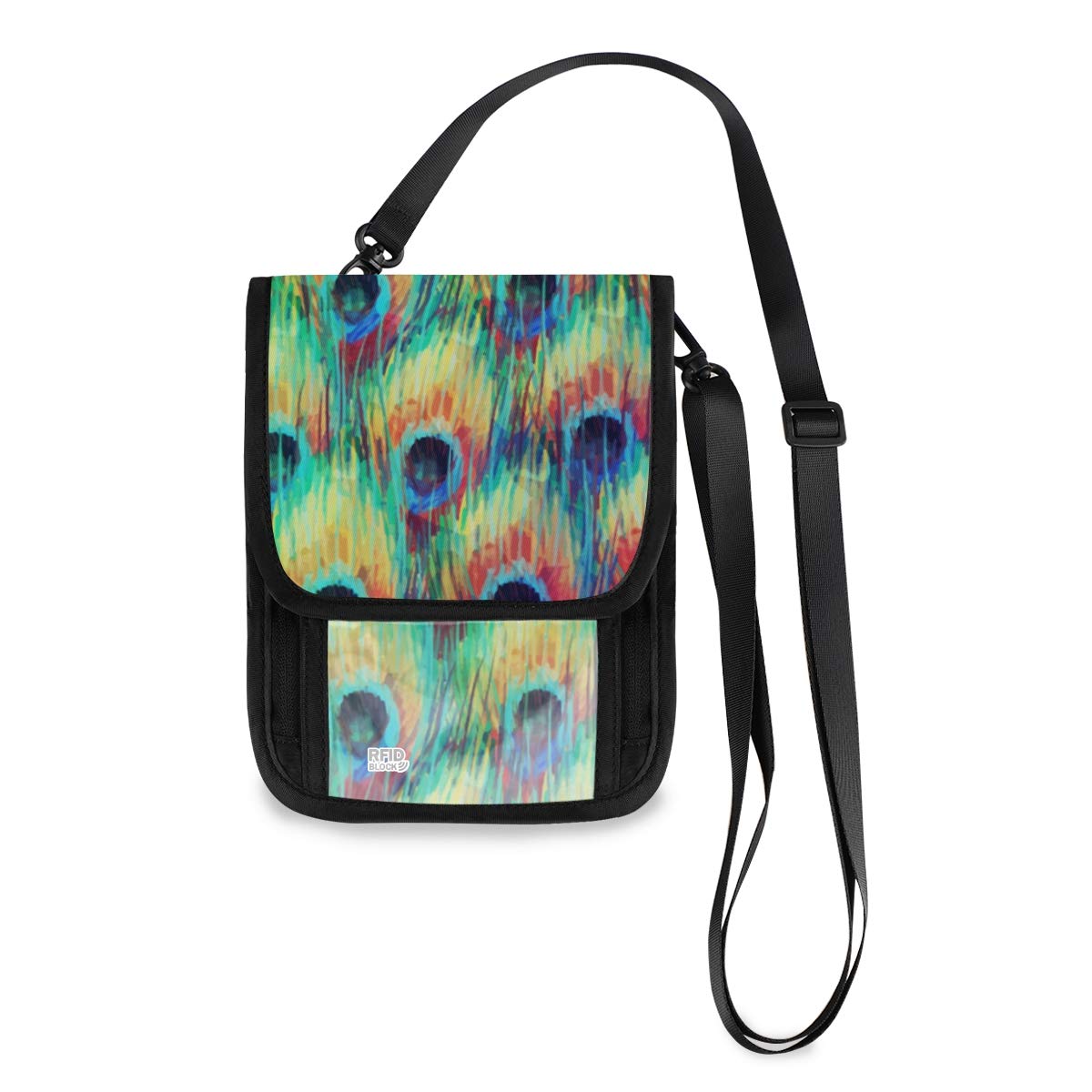 RFID Blocking Neck Wallet - Waterproof Passport Holder for Travel & Daily Use