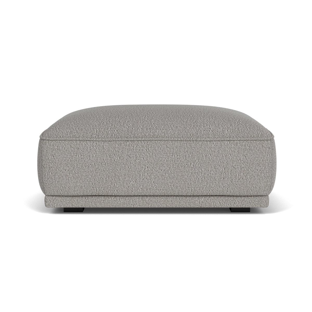 Leonora Boucle Ottoman Stool - Soft Velvet Upholstered Round Footrest Pouf for Living Room, Bedroom, and Nursery - Perfect for Extra Seating and Stylish Home Decor