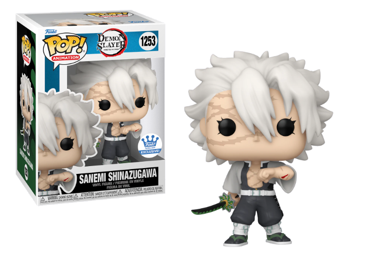 Demon Slayer Sanemi Shinazugawa Funko Pop! Vinyl Figure - Anime Collectible for Fans, Home Decor & Office Display