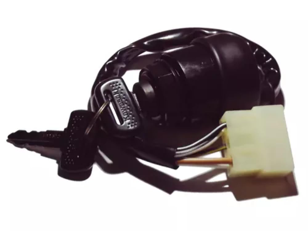 Kawasaki Mule 4000 4010 Ignition Switch with 2 Keys - OEM KAF-620 27005-0011 Replacement Part for Off-Road Vehicles & Utility Task Machines (UTVs) - Perfect for Farm, Ranch, and Outdoor Work