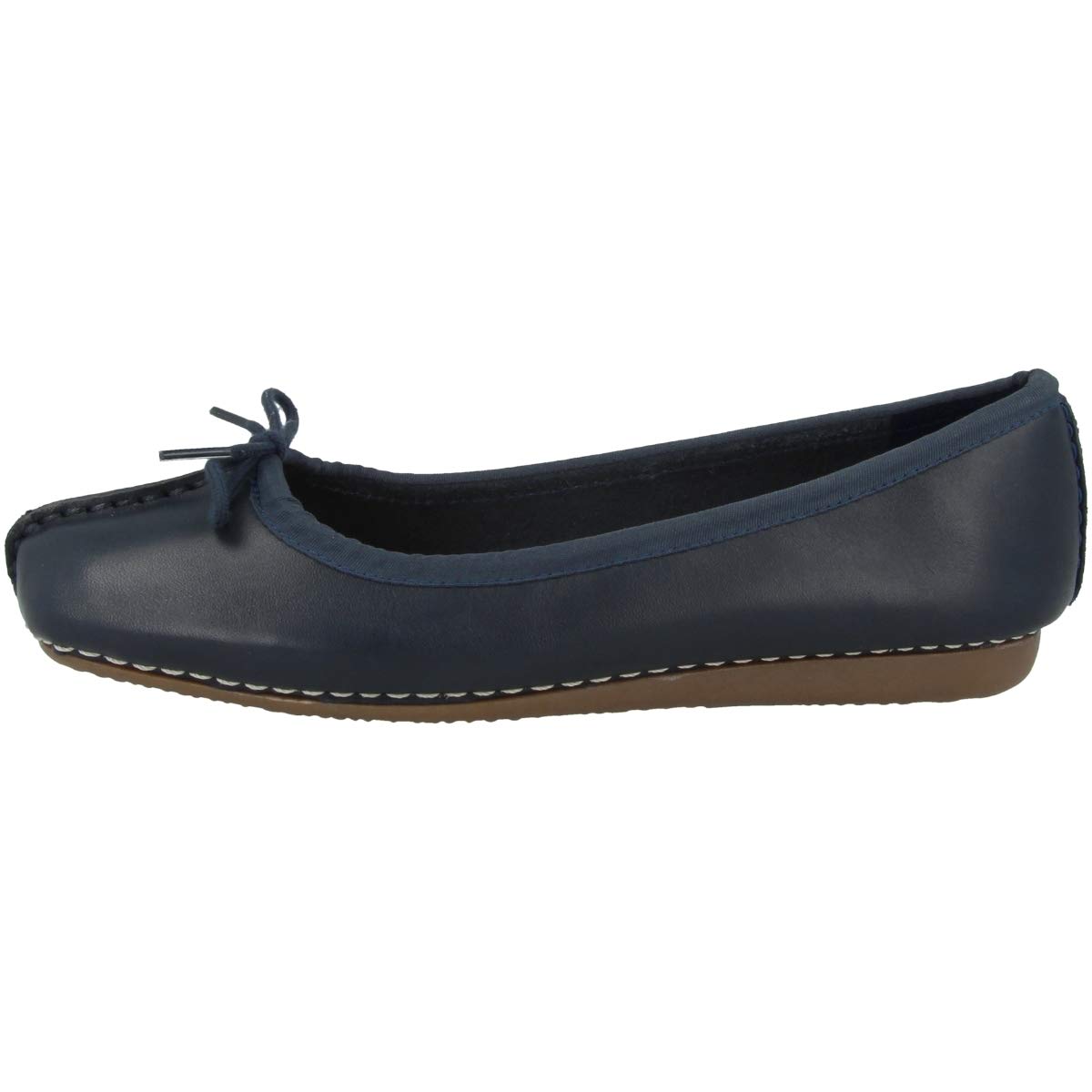 Clarks Women's Comfort Ballet Flats - Lightweight Slip-On Shoes for Work, Travel & Everyday Wear
