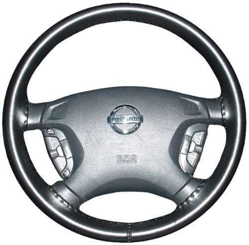 Genuine Leather Steering Wheel Cover - Wheelskins WS10237XX, Sea Blue, Size AXX - Perfect for Cars, Trucks & SUVs - Enhances Grip & Comfort for Safe Driving
