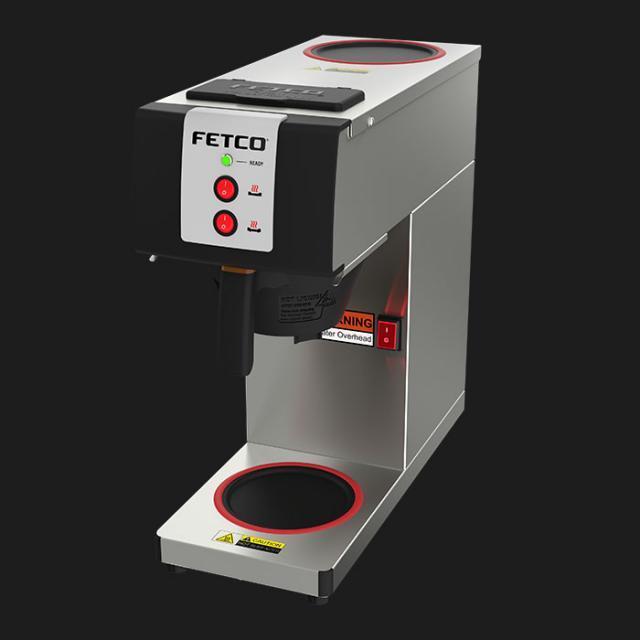 Fetco CBS 2121PW 1-Gallon Commercial Pourover Coffee Brewer - Model C212111 - Perfect for Cafes, Restaurants & Office Break Rooms