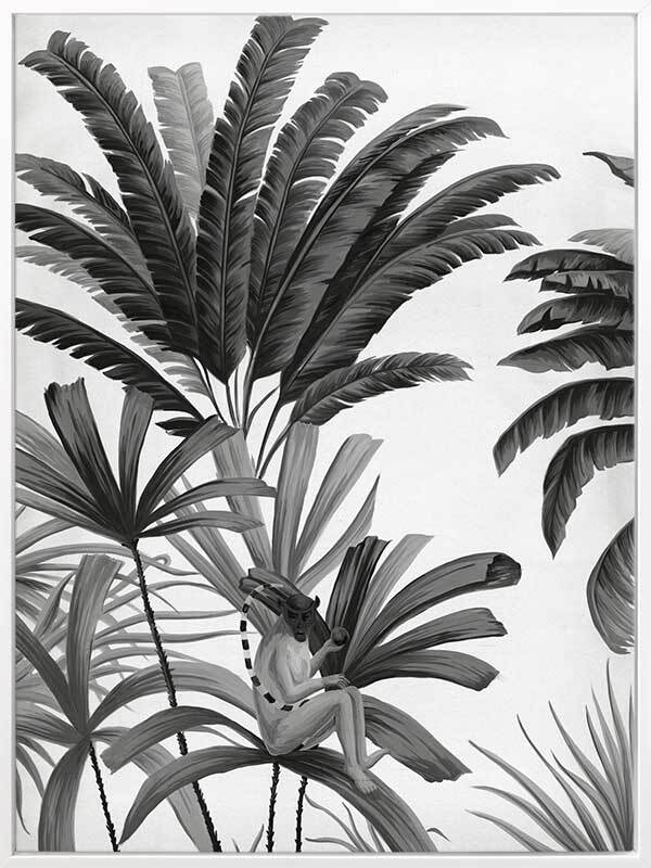 Dominica Island Canvas Art Print - Tropical Beach Landscape Wall Decor for Living Room, Bedroom & Office
