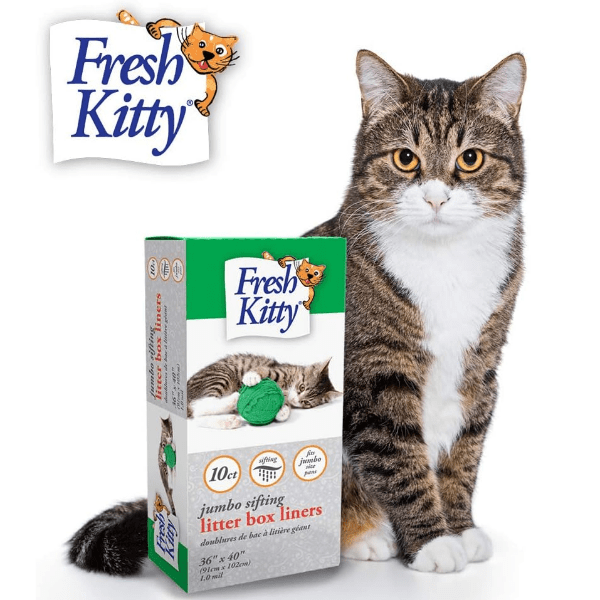 Premium Jumbo Sifting Litter Box Liners for Cats - Extra Large & Odor Control - Perfect for Multi-Cat Homes & Easy Cleanup