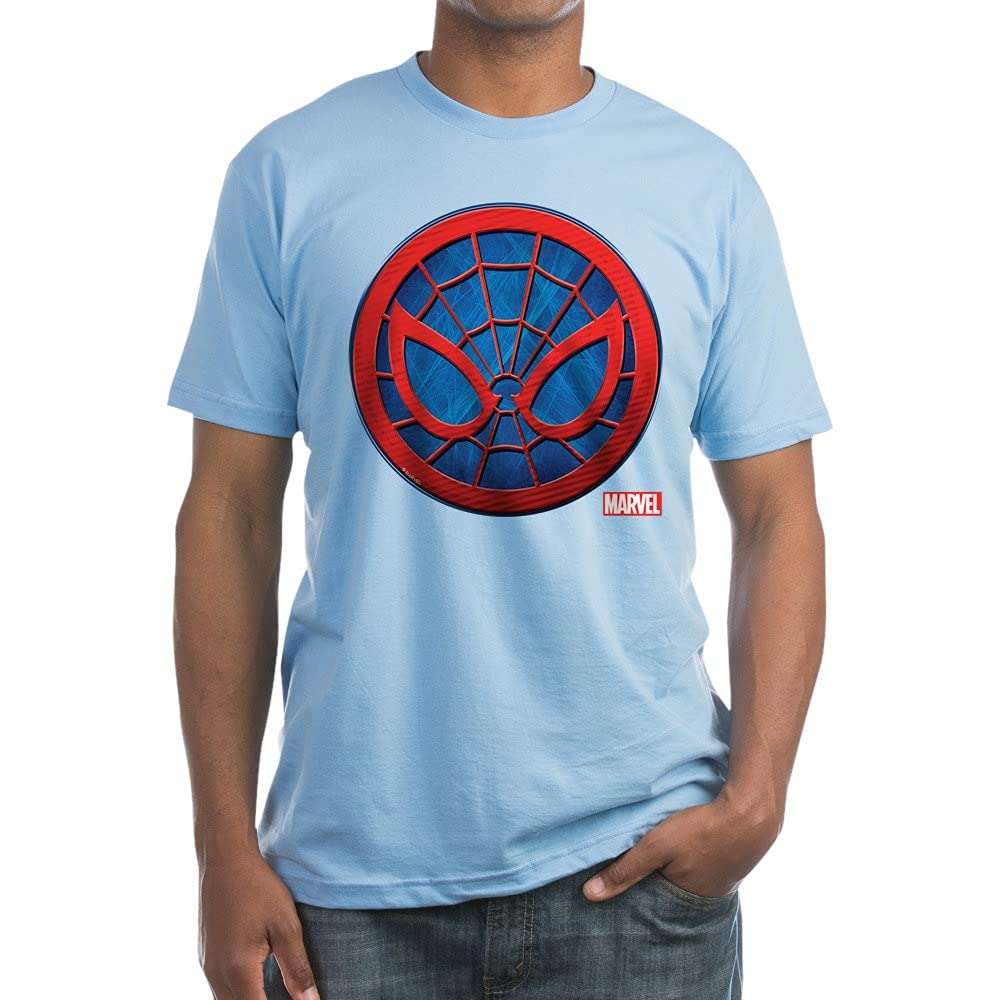 Spider-Man Grunge Icon Graphic Fitted T-Shirt for Men | Marvel Superhero Tee | Perfect for Cosplay, Casual Wear & Gifts