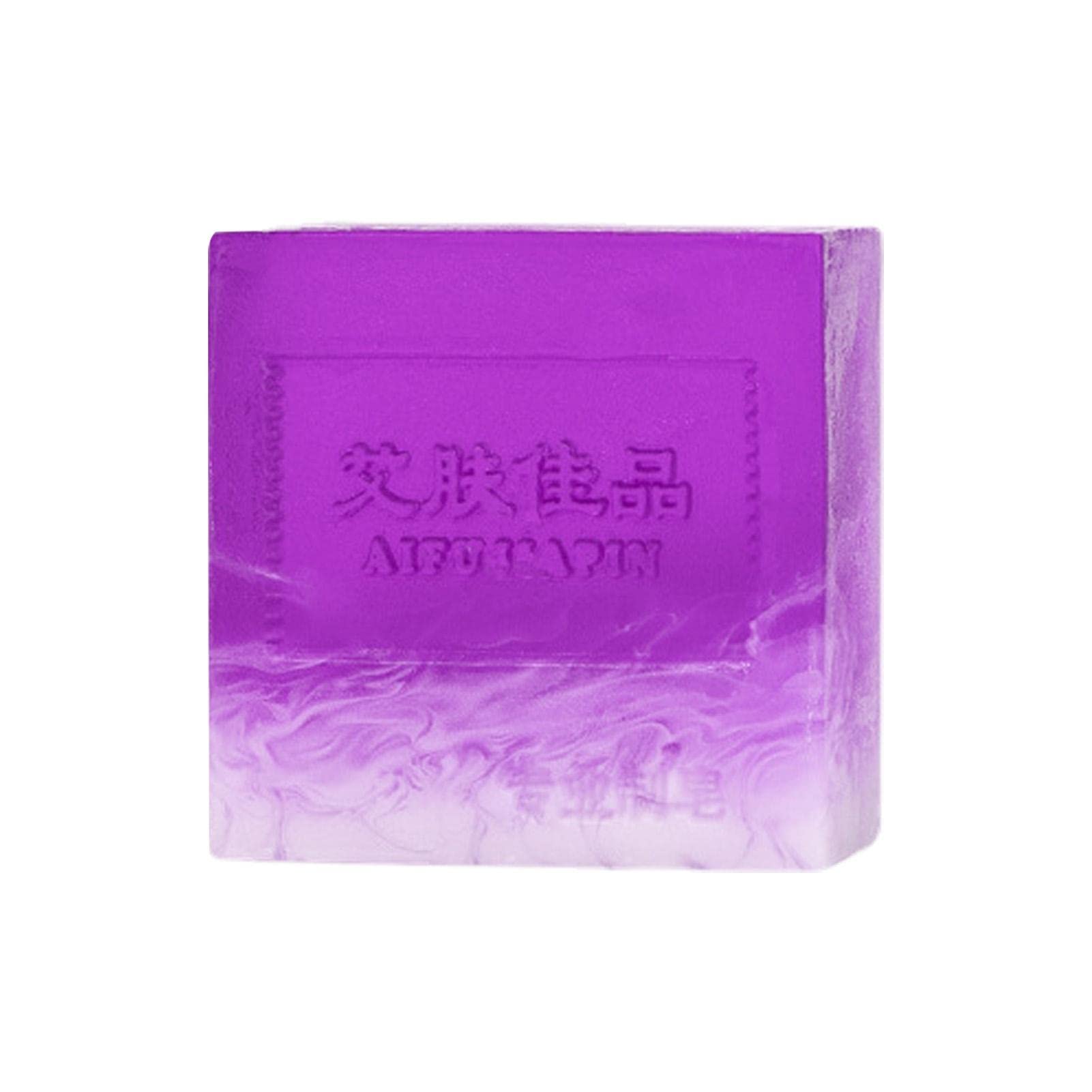 100g Lavender Soap Bar for Face & Body - Natural Skin Cleanser & Hand Wash | Gentle Moisturizing Soap for Dry Skin, Sensitive Skin Care & Relaxing Bath Time - Perfect for Spa, Gift & Daily Use