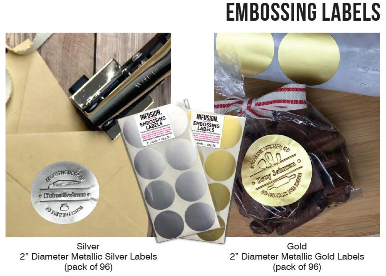 Custom Mountains Logo Desk Embosser Seal - 1.675