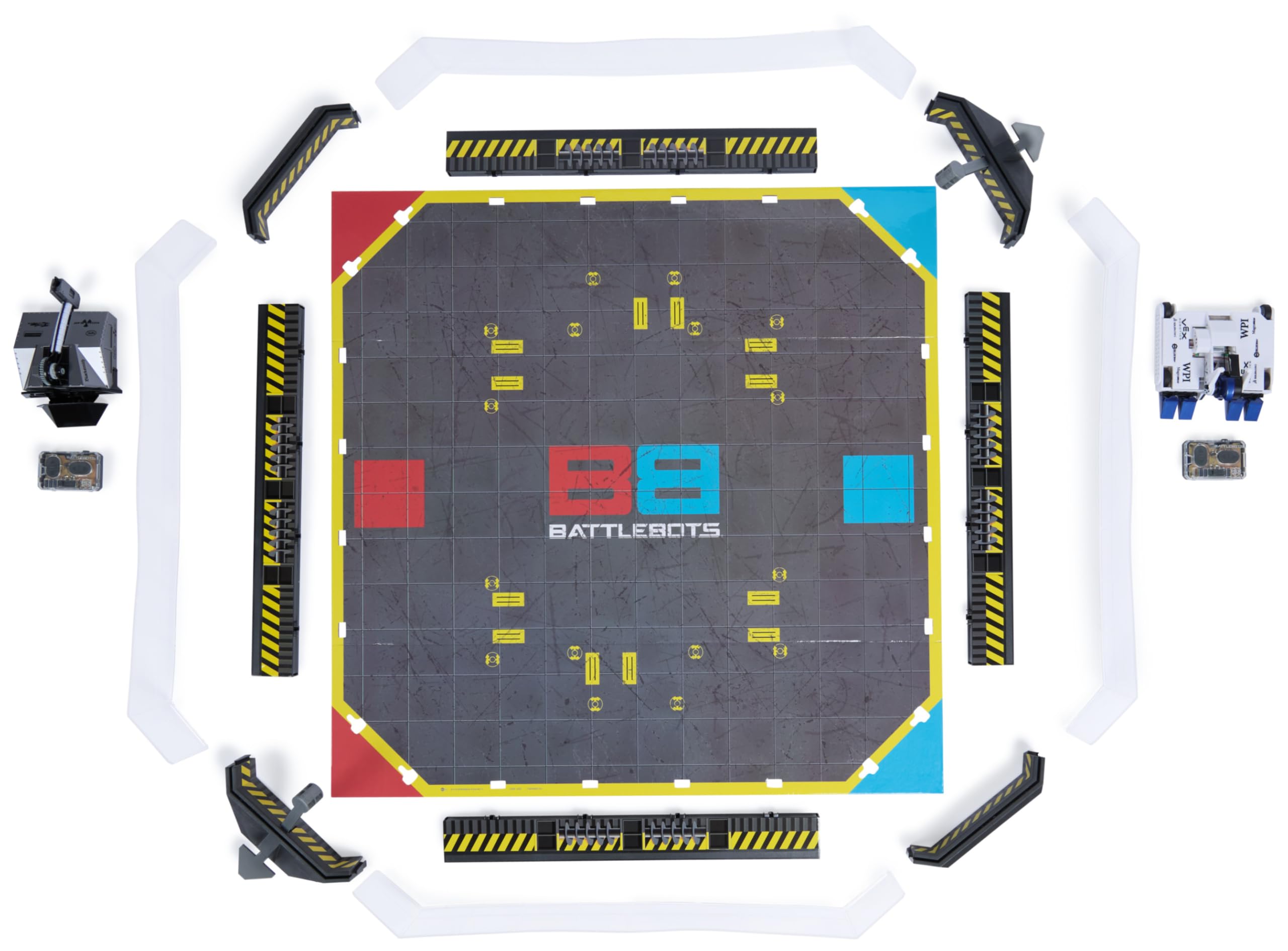 BattleBots Arena Bite Force & Blacksmith - Remote Control Robot Toy Set with 20+ Pieces, STEM Learning Toy for Boys & Girls Ages 8+, Includes Batteries - Perfect for STEM Education, Robot Battles & Interactive Play