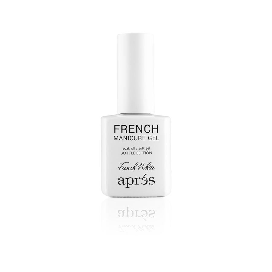 Apres French Manicure Gel - French White Nail Polish for Salon-Quality DIY Nails | Perfect for Home Manicures, Bridal Nails & Special Occasions