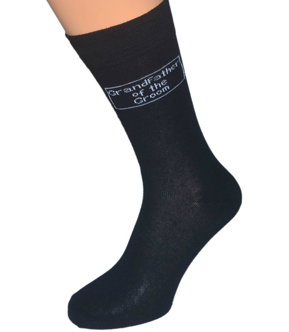 Premium Black Cotton Wedding Socks for Men - Comfortable Formal Dress Socks for Groom, Bridal Party & Special Occasions - Perfect for Weddings, Proms & Business Events