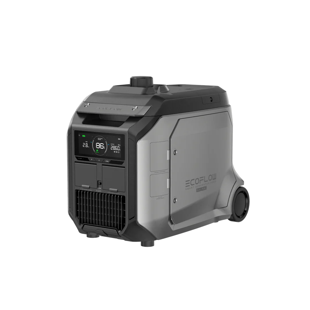 EcoFlow Smart Generator 4000W Dual Fuel Portable Power Station - Backup Power for Home, Camping & Emergency Use