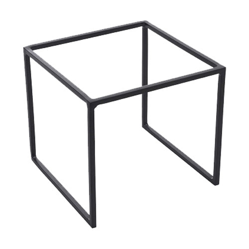 Arcata 922359 Matte Black Square Riser - 7.75