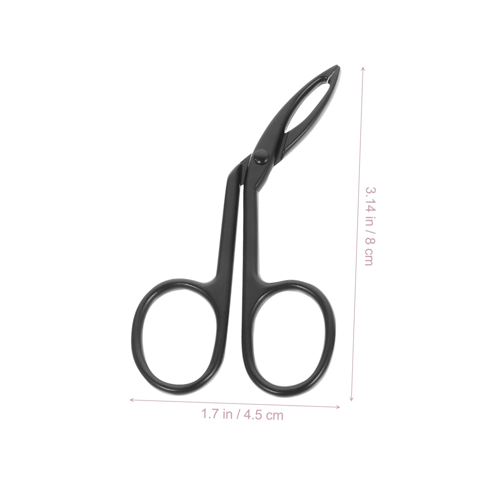 Healeved 3-Piece Stainless Steel Facial Hair Tweezers Set - Slant Tip & Pointed Eyebrow Tweezers with Golden Eyebrow Clips - Perfect for Eyebrow Shaping, Facial Hair Removal & Makeup Application