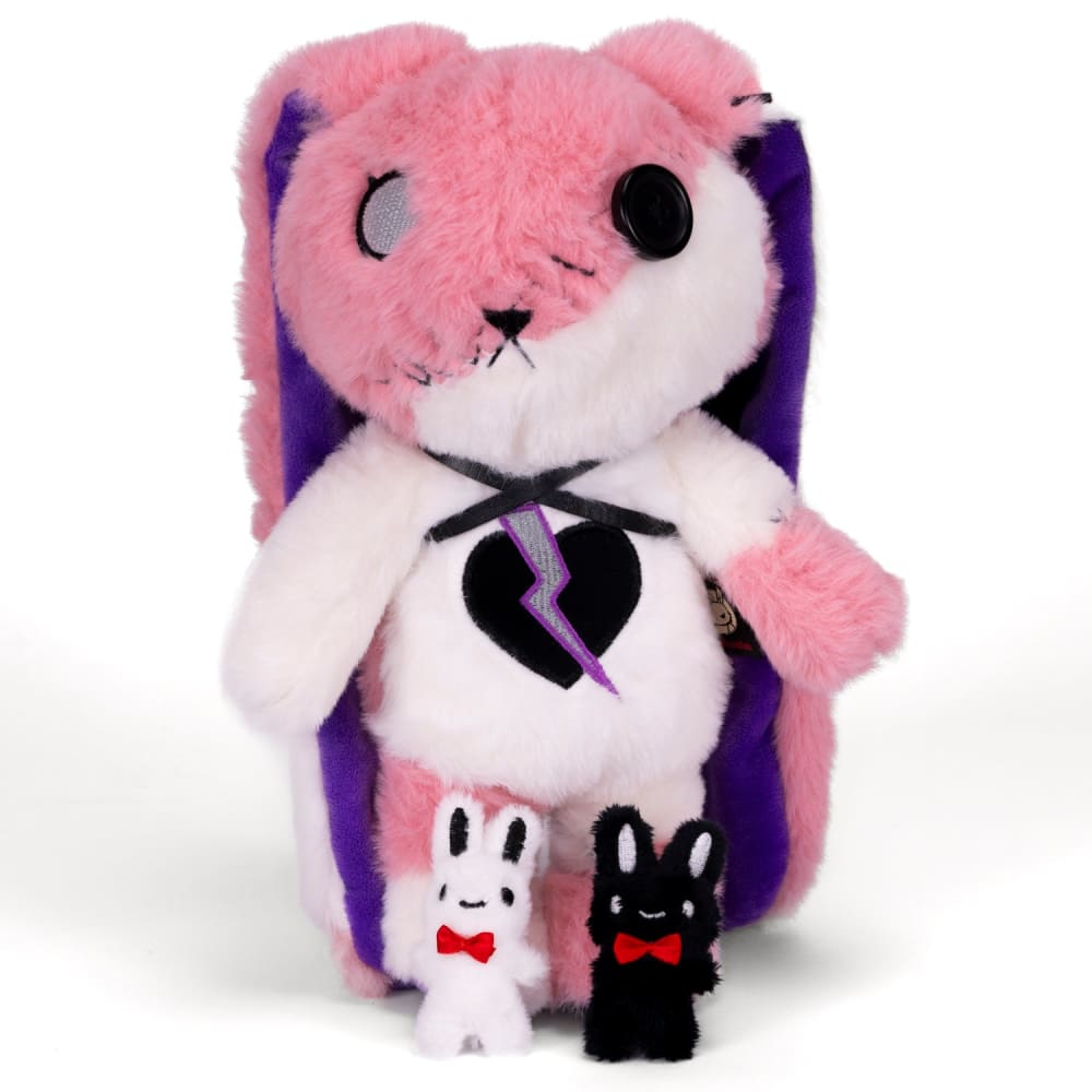 Plushie Dreadfuls Borderline Personality Disorder Rabbit - Soft Stuffed Animal Toy for Mental Health Awareness, Comfort & Therapy | Perfect Gift for BPD Support, Anxiety Relief & Emotional Healing