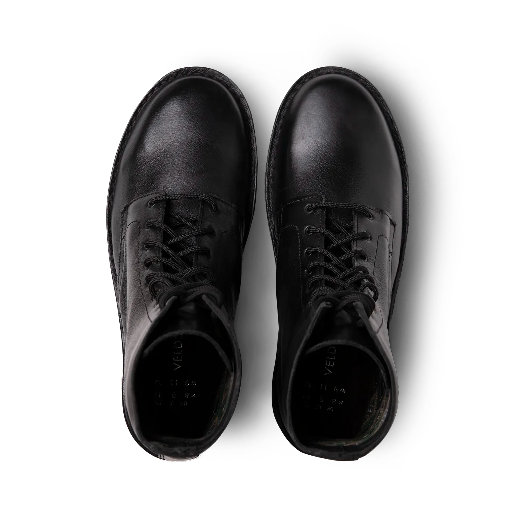 Veldskoen MoveMe Ranger Boot - Black Leather with Black Sole | Comfortable & Durable Men's Ankle Boots for Hiking, Outdoor Adventures & Casual Wear