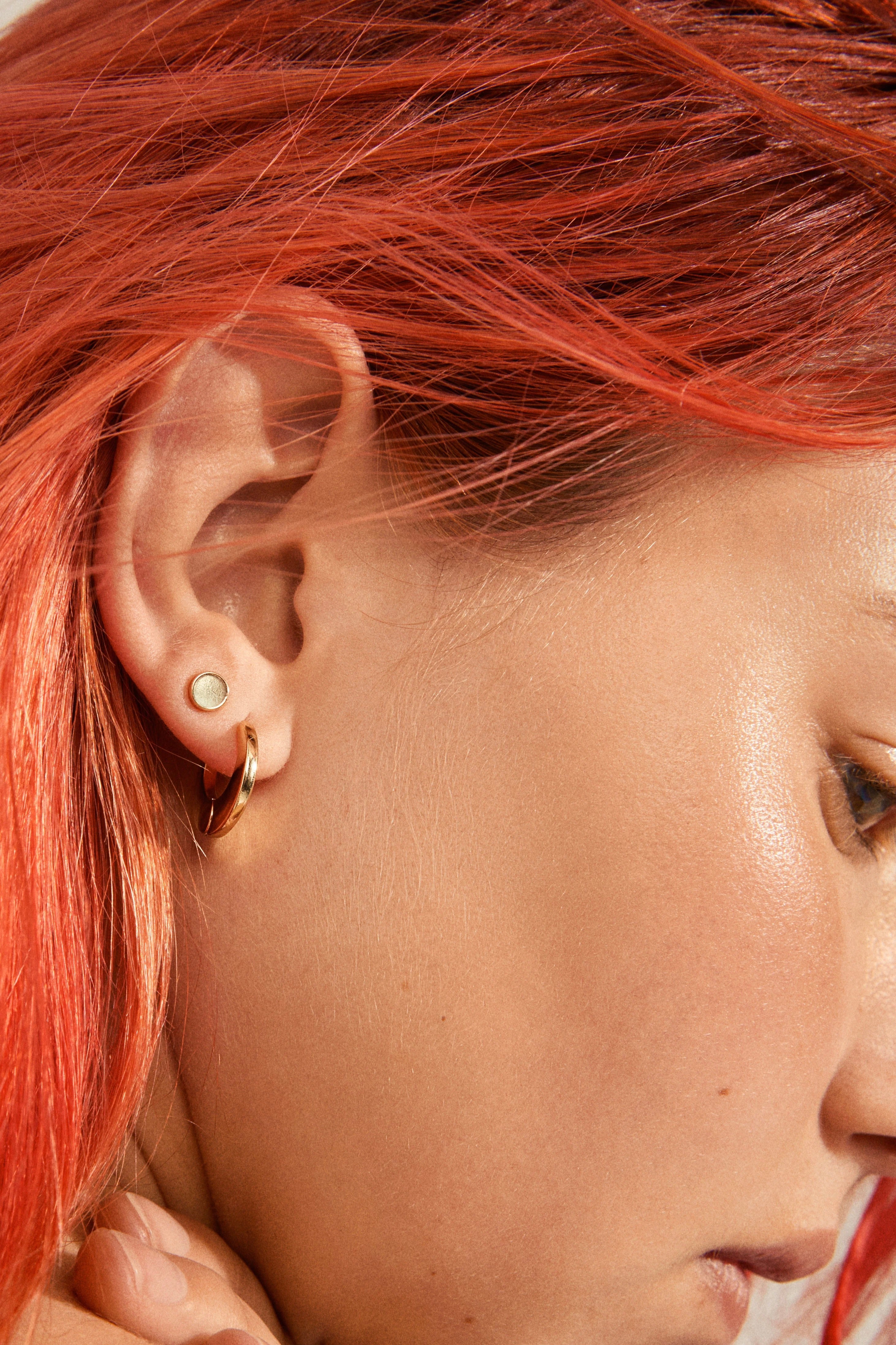 Eilish Gold Hoop and Stud Earrings Set - Trendy Fashion Jewelry for Women - Perfect for Parties, Dating & Everyday Wear