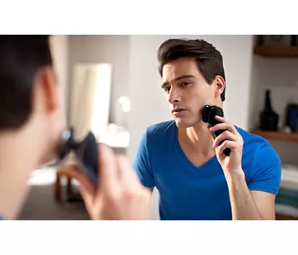 Philips Series 9000 Wet & Dry Electric Shaver for Men - Rechargeable Cordless Razor with SmartClick Precision Trimmer, Perfect for Travel & Daily Shaving at Home or Gym
