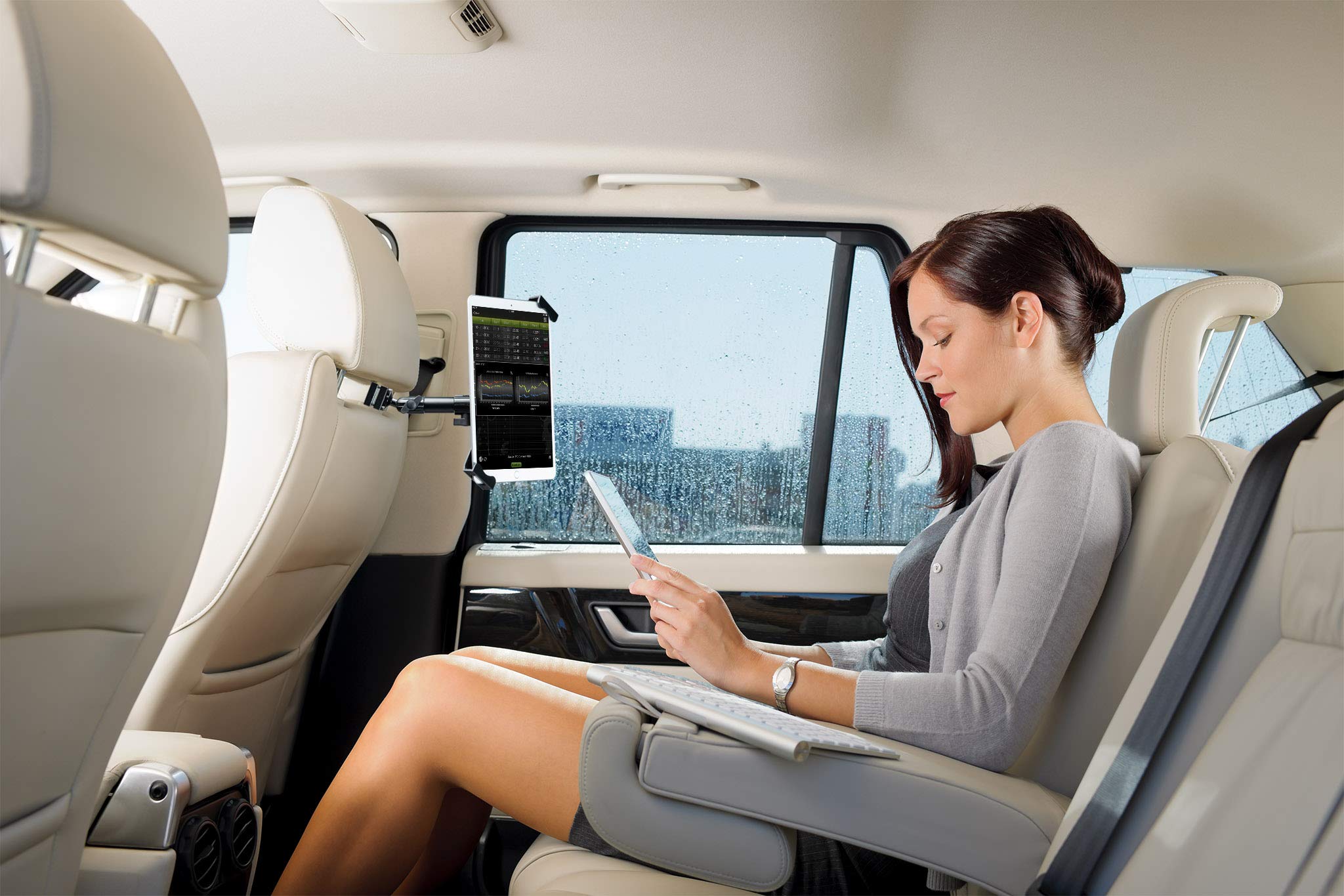 Vehicle Headrest Mount Holder for iPad 10.9