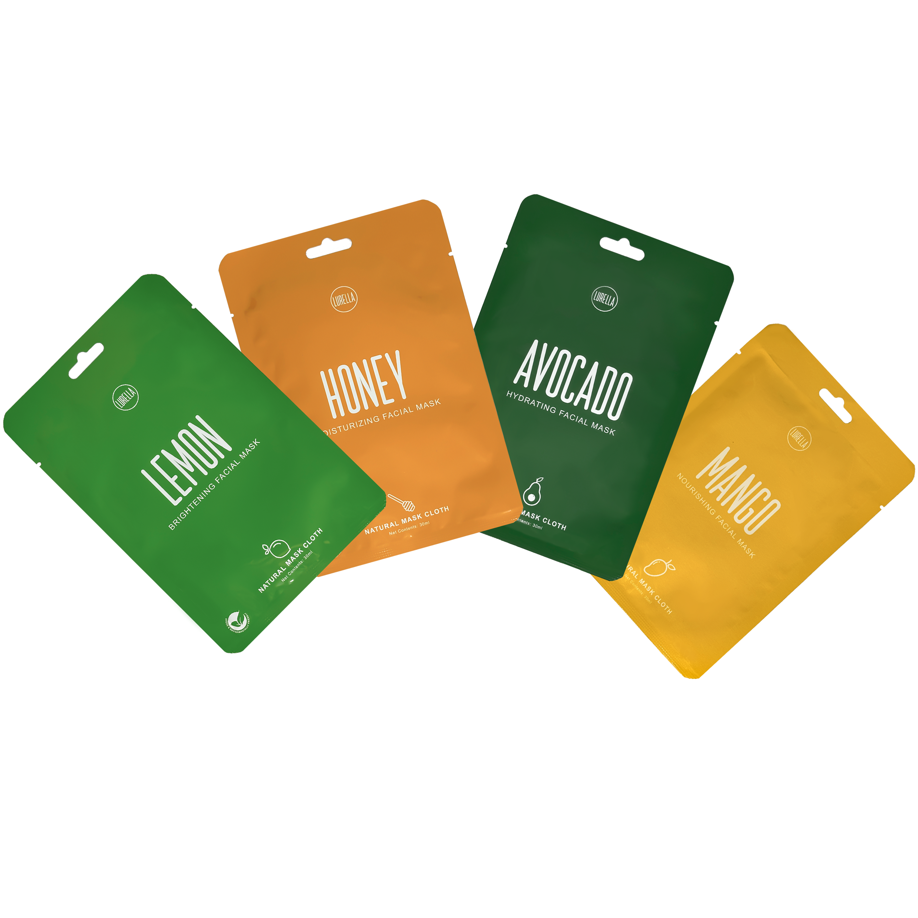 Back to Basics Facial Masks - Hydrating & Nourishing Sheet Masks for Glowing Skin | Perfect for Spa Night, Self-Care Routine & Travel Skincare