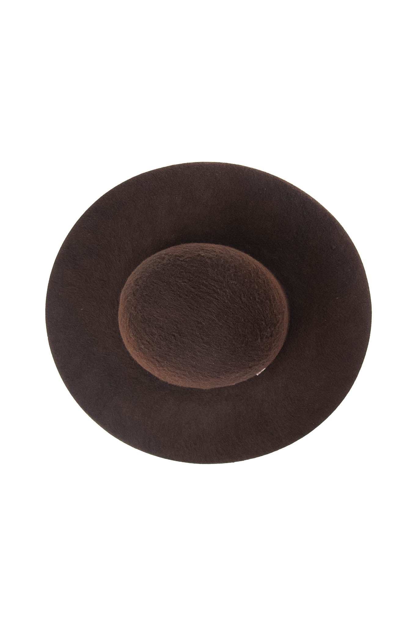 Rock'em 8X Chocolate Grizzly Fur Open Crown Felt Cowboy Hat for Men - Western Rodeo Style Hat for Country Music Festivals & Outdoor Rancher Wear