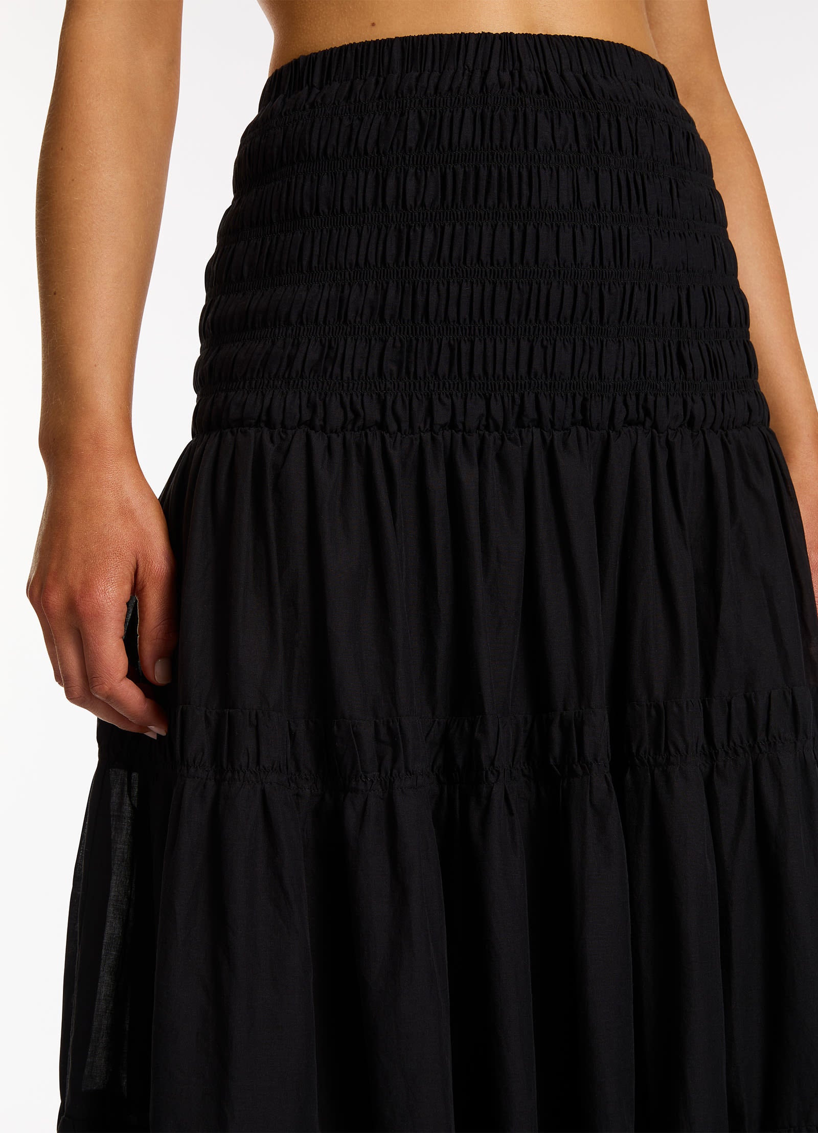 Jetset Convertible Maxi Dress in Black - Versatile Women's Summer Beach Dress for Travel, Wedding & Vacation