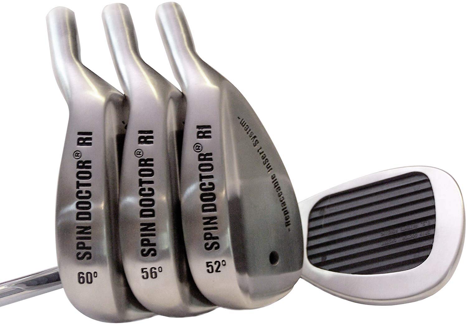 Spin Doctor Ri Golf Wedge Set - 52° Pitching, 56° Sand & 60° Lob Wedge | Right & Left Hand Options | Perfect for Short Game Shots, Bunker Play & Approach Shots