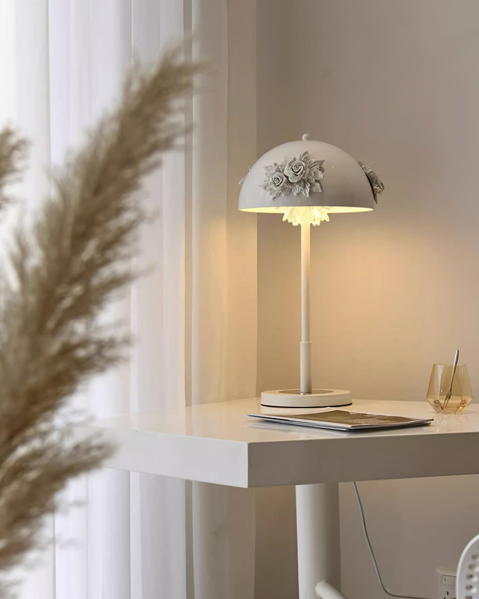 Meni Table Lamp with Built-in Rechargeable Battery - Perfect for Bedroom, Living Room, and Office Lighting