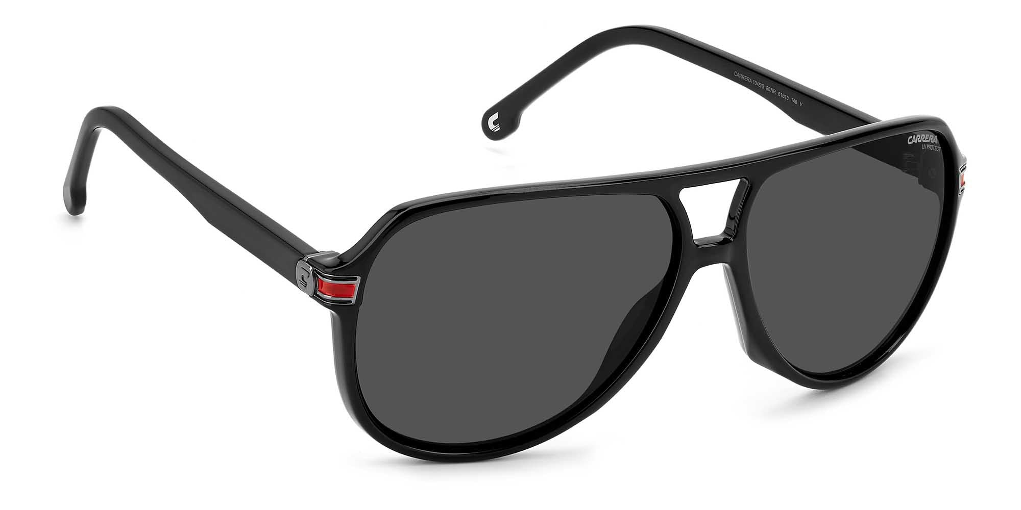 Carrera 1045S Sunglasses - Polarized UV Protection Sports Sunglasses for Men & Women - Perfect for Running, Cycling, Driving & Outdoor Activities